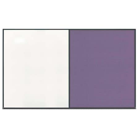 United Visual Products Single Door Radius Corkboard, 24"x36", Hea, UV7011RC-BLACK-CORK UV7011RC-BLACK-CORK